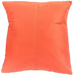 Sametový polštář (Oranžová) (Povlak na polštář) 45 x 45 cm