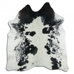 Kravská kůže - Černo/bílá 1014