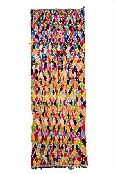 Marocký Berberský koberec Boucherouite 120 x 335 cm