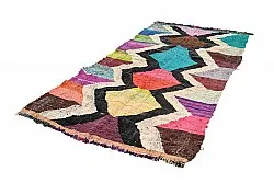Marocký Berberský koberec Boucherouite 135 x 245 cm