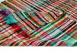 Marocký Berberský koberec Boucherouite 160 x 300 cm