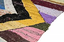 Marocký Berberský koberec Boucherouite 135 x 260 cm