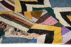 Marocký Berberský koberec Boucherouite 135 x 260 cm