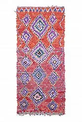Marocký Berberský koberec Boucherouite 315 x 135 cm