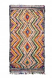 Marocký Berberský koberec Boucherouite 280 x 145 cm