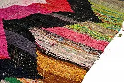 Marocký Berberský koberec Boucherouite 135 x 305 cm