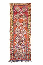 Marocký Berberský koberec Boucherouite 285 x 100 cm