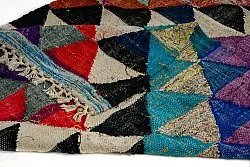 Marocký Berberský koberec Boucherouite 130 x 250 cm