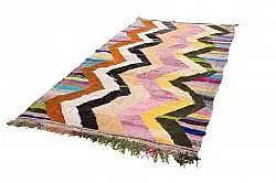 Marocký Berberský koberec Boucherouite 145 x 290 cm