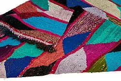 Marocký Berberský koberec Boucherouite 125 x 260 cm