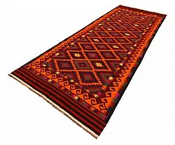 Orientální kilim koberec 398 x 157 cm