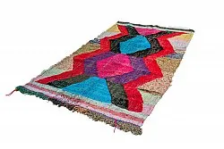 Marocký Berberský koberec Boucherouite 125 x 235 cm