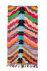 Marocký Berberský koberec Boucherouite 125 x 250 cm