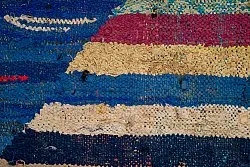 Marocký Berberský koberec Boucherouite 135 x 230 cm