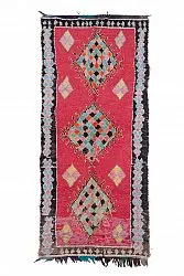 Marocký Berberský koberec Boucherouite 325 x 145 cm