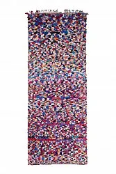 Marocký Berberský koberec Boucherouite 370 x 145 cm