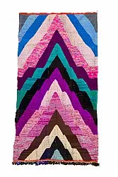 Marocký Berberský koberec Boucherouite 140 x 250 cm