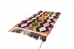 Marocký Berberský koberec Boucherouite 150 x 305 cm