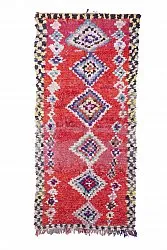 Marocký Berberský koberec Boucherouite 220 x 125 cm