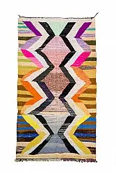 Marocký Berberský koberec Boucherouite 155 x 275 cm