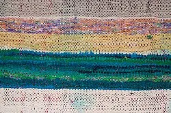 Marocký Berberský koberec Boucherouite 145 x 295 cm