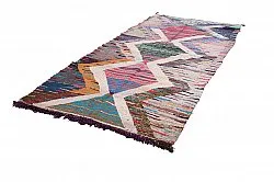 Marocký Berberský koberec Boucherouite 145 x 310 cm