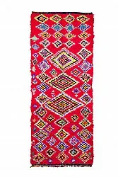 Marocký Berberský koberec Boucherouite 320 x 130 cm