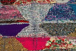 Marocký Berberský koberec Boucherouite 150 x 255 cm