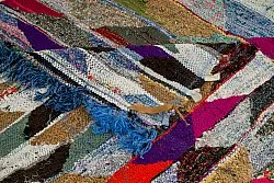 Marocký Berberský koberec Boucherouite 150 x 255 cm