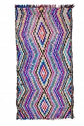 Marocký Berberský koberec Boucherouite 305 x 155 cm