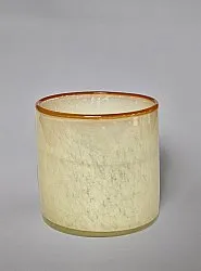 Svícen M - Harmony (beige/amber)