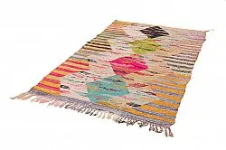 Marocký Berberský koberec Boucherouite 140 x 250 cm