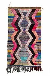 Marocký Berberský koberec Boucherouite 150 x 260 cm