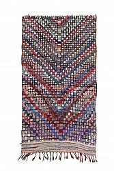 Marocký Berberský koberec Boucherouite 230 x 125 cm