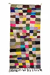 Marocký Berberský koberec Boucherouite 135 x 275 cm