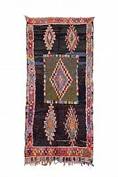 Marocký Berberský koberec Boucherouite 280 x 130 cm
