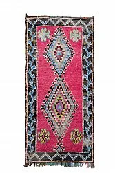 Marocký Berberský koberec Boucherouite 275 x 130 cm