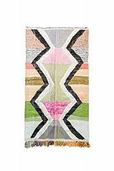 Marocký Berberský koberec Boucherouite 145 x 255 cm