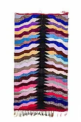Marocký Berberský koberec Boucherouite 145 x 275 cm