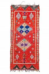 Marocký Berberský koberec Boucherouite 340 x 155 cm
