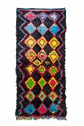 Marocký Berberský koberec Boucherouite 120 x 285 cm