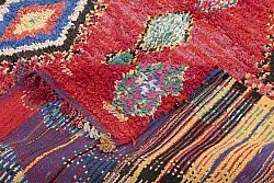 Marocký Berberský koberec Boucherouite 225 x 165 cm