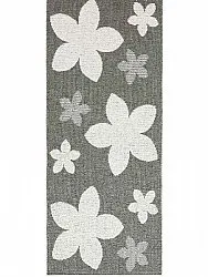 Plastové rohože - Horredsmattan Flower (šedá)