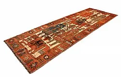 Orientální Koberec Hamedan 405 x 138 cm