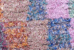 Marocký Berberský koberec Boucherouite 210 x 105 cm