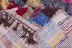 Marocký Berberský koberec Boucherouite 255 x 115 cm