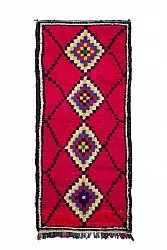 Marocký Berberský koberec Boucherouite 310 x 145 cm