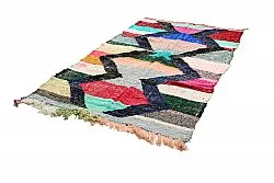 Marocký Berberský koberec Boucherouite 135 x 240 cm