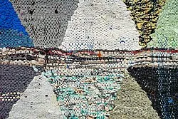 Marocký Berberský koberec Boucherouite 125 x 230 cm