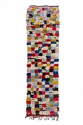 Marocký Berberský koberec Boucherouite 380 x 105 cm